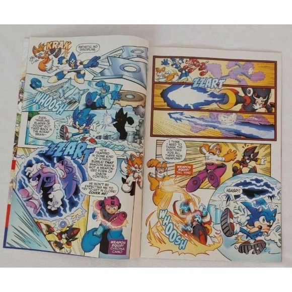 Mega Man Comic Books #26 Worlds Collide 7 of 12 August 2013 Signed Tracy Yardley - Picture 9 of 10